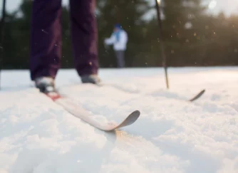 Морозные условия заставили перенести женский лыжный марафон на Спартакиаде
