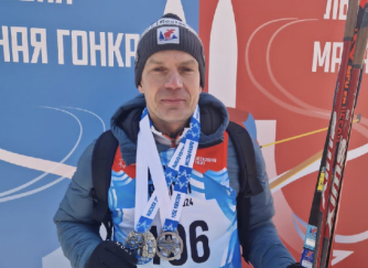 Офицер Росгвардии стал победителем «Лыжни России – 2024»